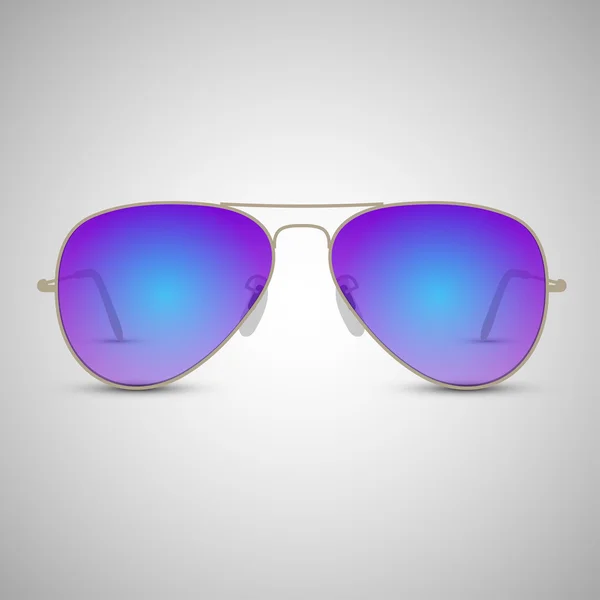 Färg solglasögon — Stock vektor