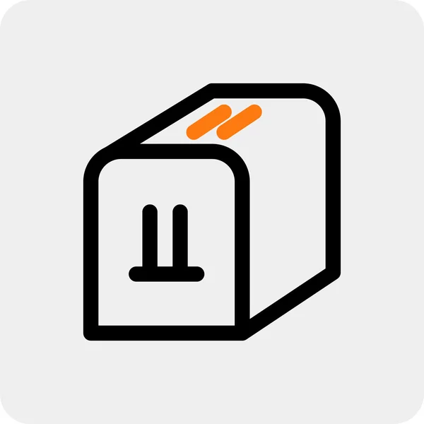 Toaster  Web icon — Stock Vector