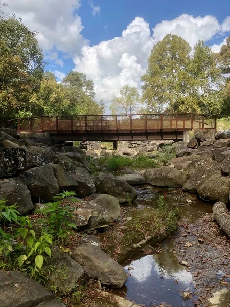 Strömmande Ström Black Creek Park — Stockfoto