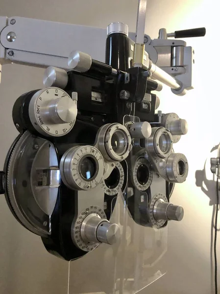 Technical medical equipment used in eye examination