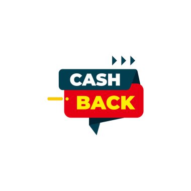 Nakit sadakat programı konsepti. Banka hesabına bozuk paralarla birlikte kredi veya banka kartı. Para iadesi servisi tasarımı. Bonus nakit geri sembol vektör çizimi