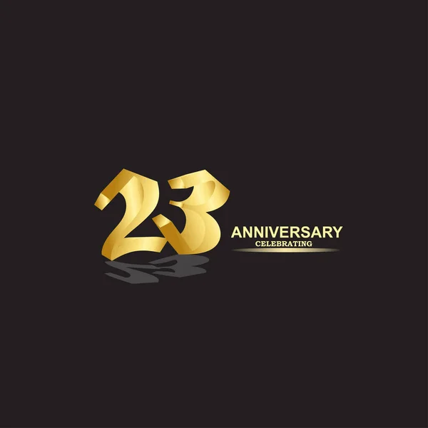 Anos Anniversary Vector Template Design Ilustração — Vetor de Stock