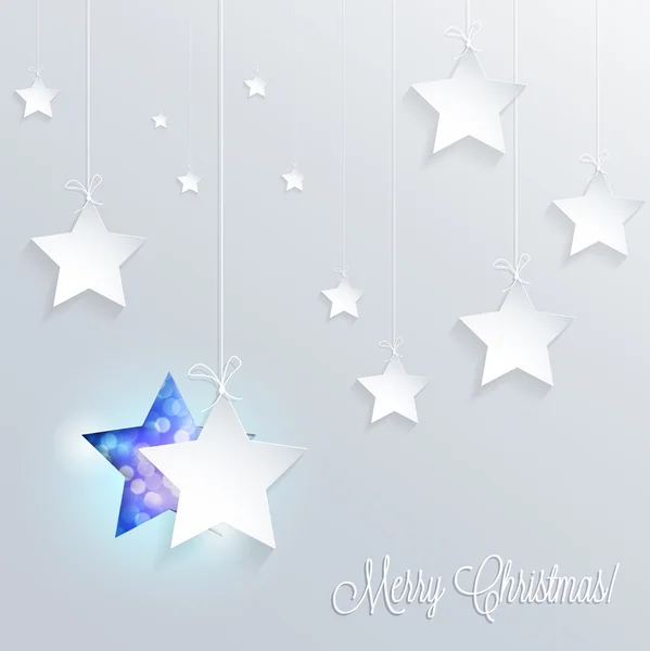 Soyut kağıt yıldızlar arka plan