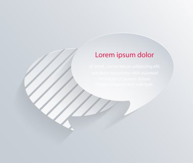 Konuşma balonları arkaplanı