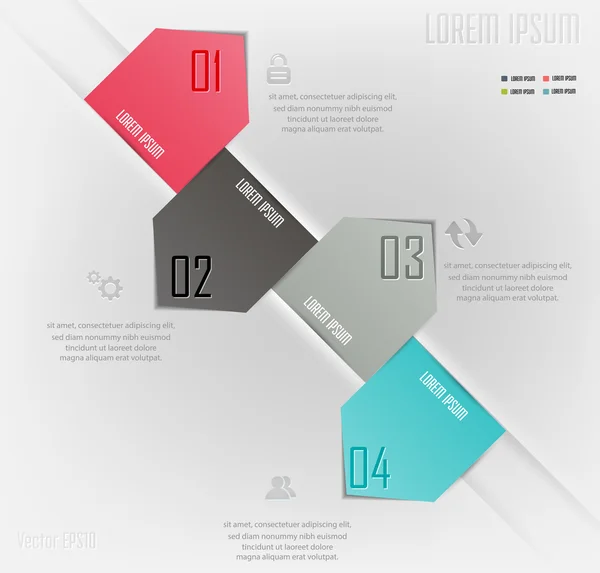 Çapraz ok numaralı afiş