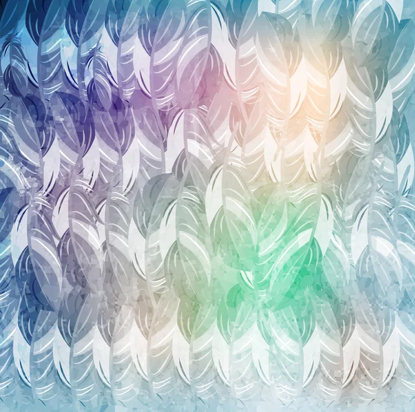 Abstract feathers background — Stock Vector