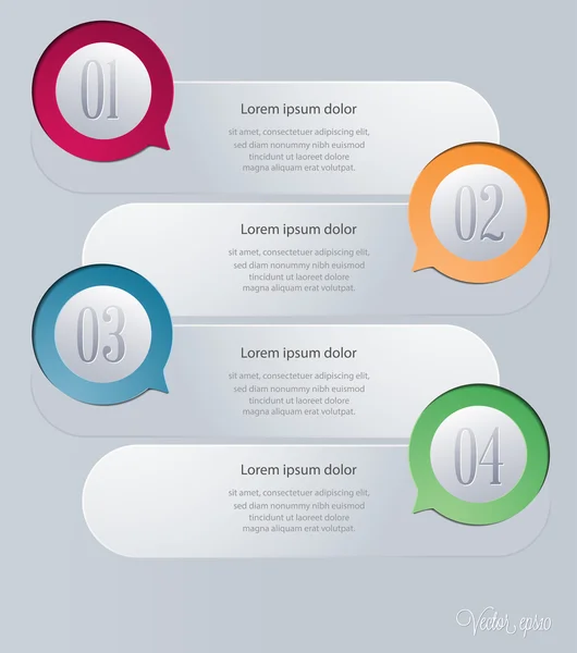 Tasarım Infographic şablonu