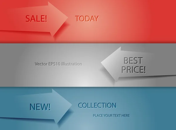 Sale Infographics arrows design — Stock Vector