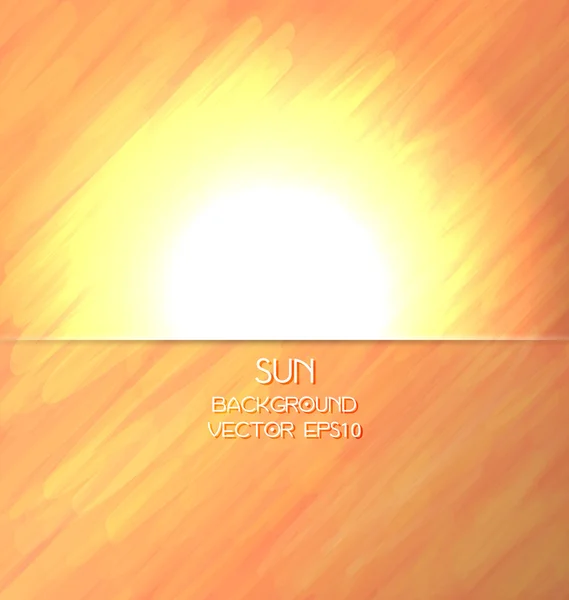 Abstract sun shine background — Stock Vector