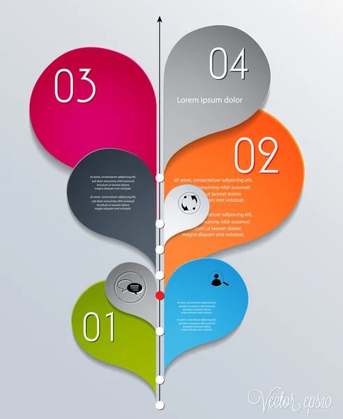 renkli arka plan ile metin alanı