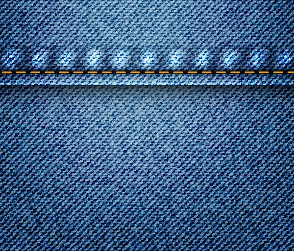 Jeans texture sfondo — Vettoriale Stock