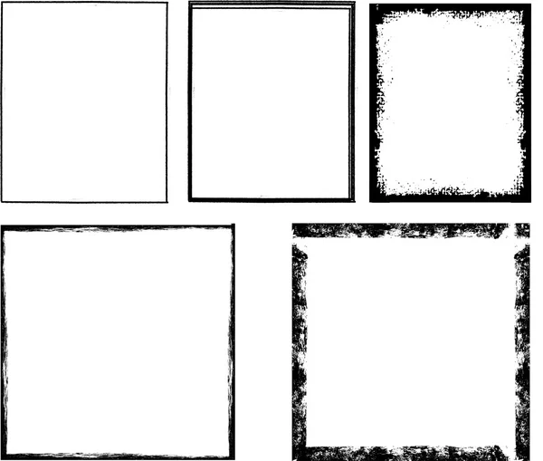 grunge çerçeve kümesi
