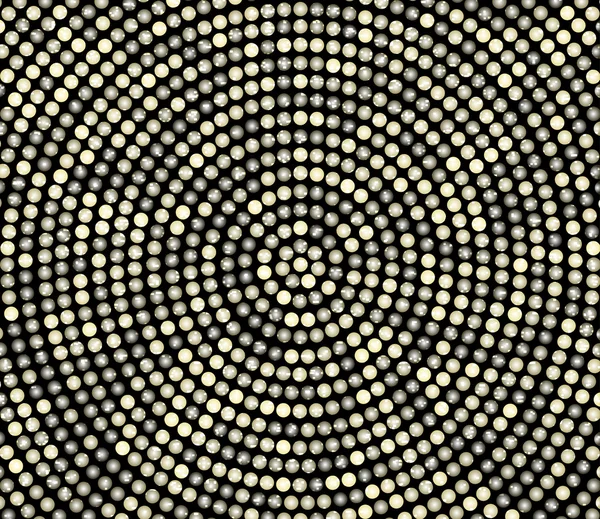 Абстрактный фон круга с точками — стоковый вектор