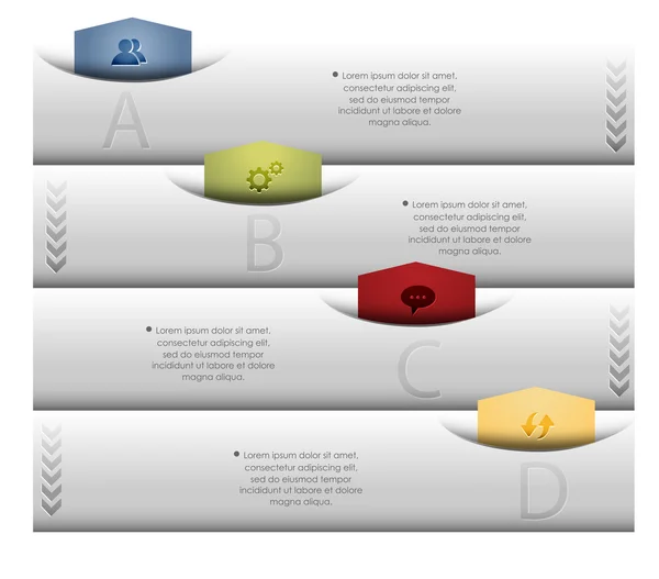 Modelo de design moderno —  Vetores de Stock