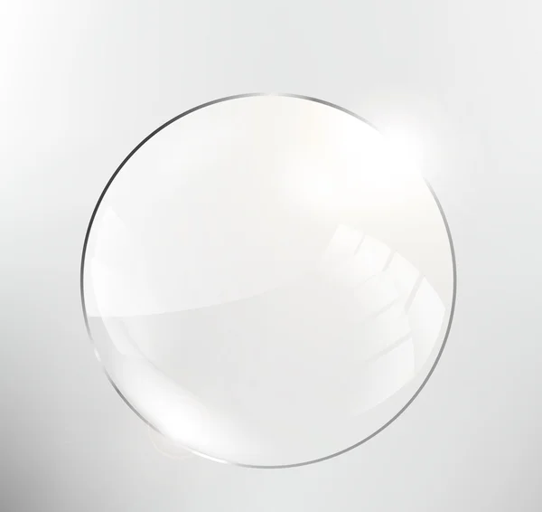 Glas cirkel Vectorbeelden