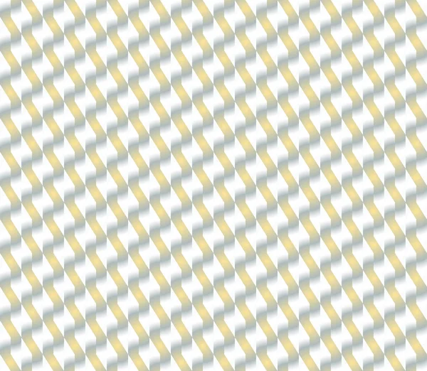 Tissu zigzag doux transparent blanc motif sans couture — Image vectorielle