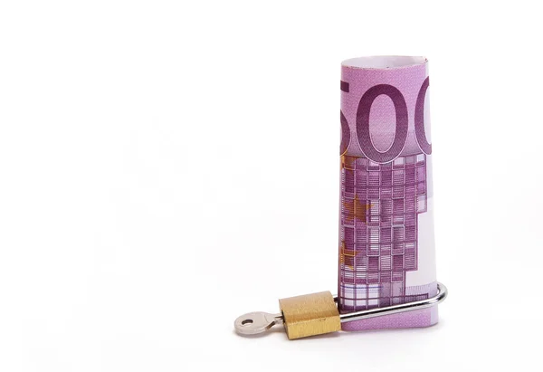 Beş yüz Euro kilitli