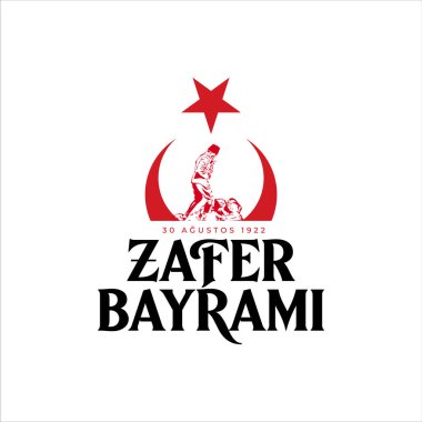 30 Ağustos Zafer Bayrami Tercümesi: 30 Ağustos 'ta Türkiye' de zafer ve Milli Bayrami Günü kutlandı. kutlama cumhuriyeti, tasarım unsurları için grafik