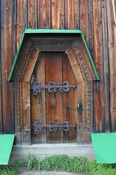 Old wooden gate — Stock Photo, Image