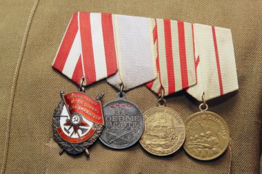 Askeri üniforma Sovyet Ödülleri
