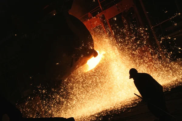 Fabbrica metallurgica — Foto Stock