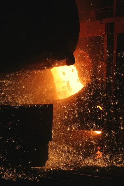 Metallurgical factory — Stock Photo, Image