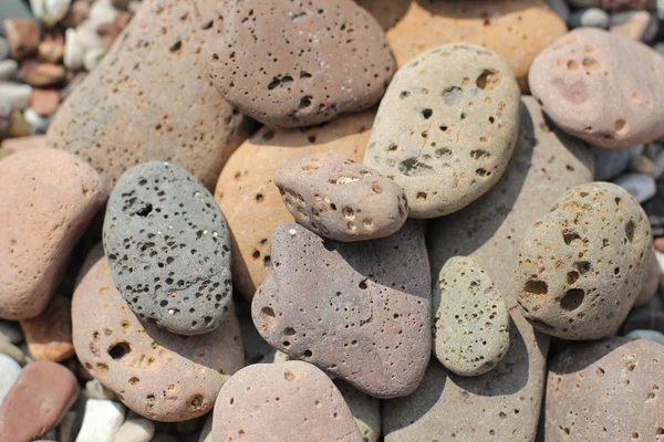 带卵石的抽象背景-圆形海石 — 图库照片