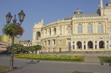 Odessa, Ukrayna - 26 Temmuz 2015: Odessa Ulusal Akademik