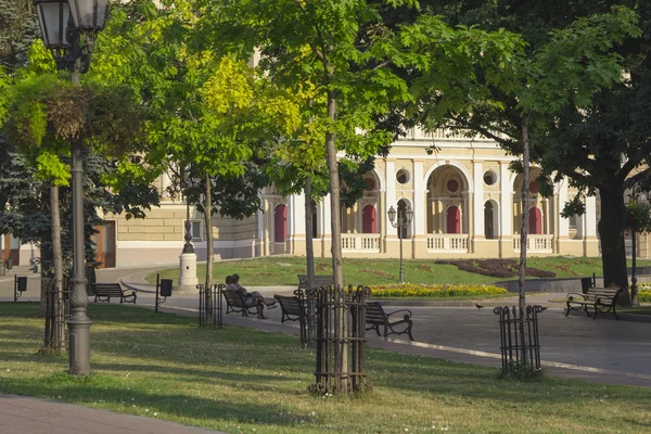 Odessa, Ukraine - July 26, 2015: The Odessa National Academic The — стоковое фото