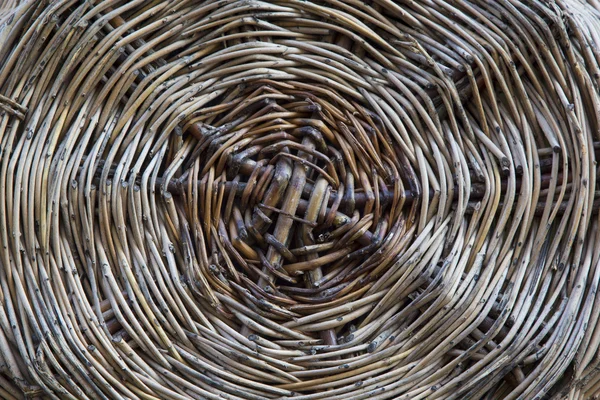 Wicker texture in rustic style. background — 图库照片