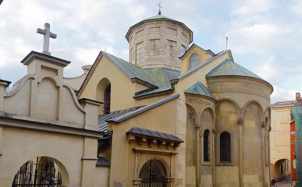 Ancient Armenian church in Lvov, Ukraine — Stock Photo, Image