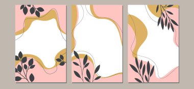 Çiçek düğün süsü seti. Geleneksel sanat, dergi, kitap, poster, soyut, element. Vektör düzeni dekoratif etnik tebrik kartı veya davet tasarımı geçmişi