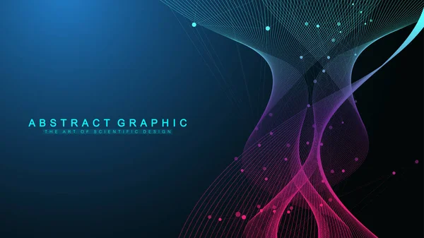 Ilustrație vectorială științifică inginerie genetică și concept de manipulare genetică. Helix ADN, catena ADN, molecula sau atom, neuroni. Structura abstractă pentru știință sau fundal medical. CRISPR CAS9 . — Vector de stoc