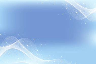 Büyük Genomik Veri Görselleştirme. DNA sarmalı, DNA ipliği, DNA testi. Molekül ya da atom, nöronlar. Bilim veya tıbbi geçmiş için soyut yapı, afiş, illüstrasyon