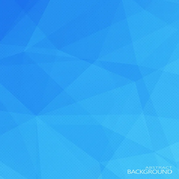 Geométrico Triangular Abstracto Azul Colores Fondo. Plantillas de diseño moderno — Vector de stock