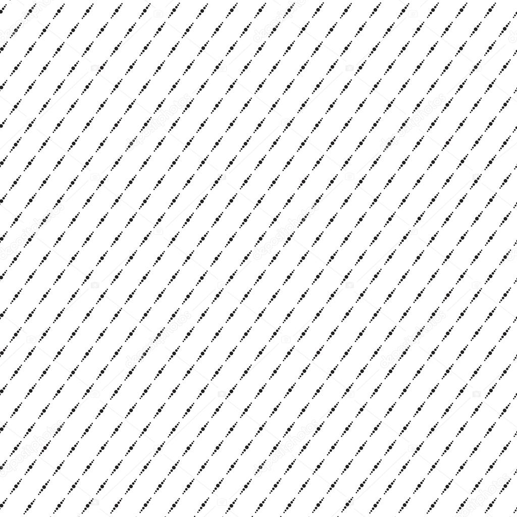 Abstract geometric pattern dots in lines . Seamless vector background gray and white texture