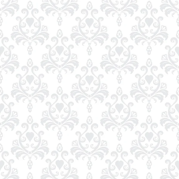 Seamless texture wallpapers in the style of Baroque . Can be used for backgrounds and page fill web design — Stock Vector