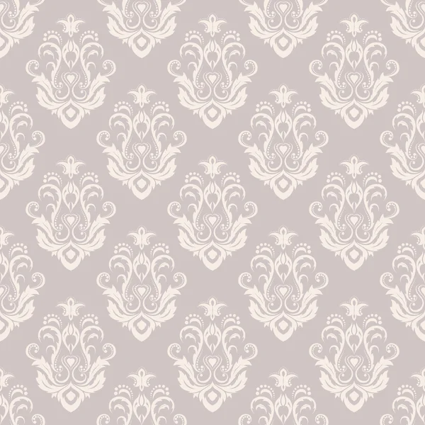 Seamless texture wallpapers in the style of Baroque . Can be used for backgrounds and page fill web design — Stock Vector