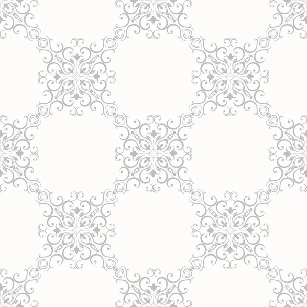 Seamless floral pattern wallpapers in the style of Baroque . Can be used for backgrounds and page fill web design — Stock Vector