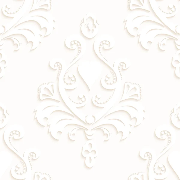 Seamless Texture wallpapers in the style of Baroque . Can be used for backgrounds and page fill web design — Stock Vector