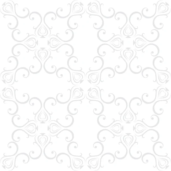 Papéis de parede padrão Floral sem costura no estilo do barroco. Pode ser usado para fundos e página de preenchimento web design —  Vetores de Stock