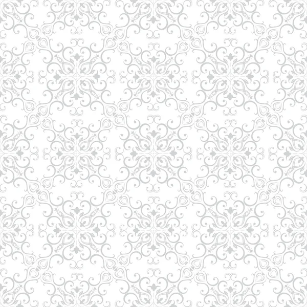 Seamless floral pattern wallpapers in the style of Baroque . Can be used for backgrounds and page fill web design — Stock Vector