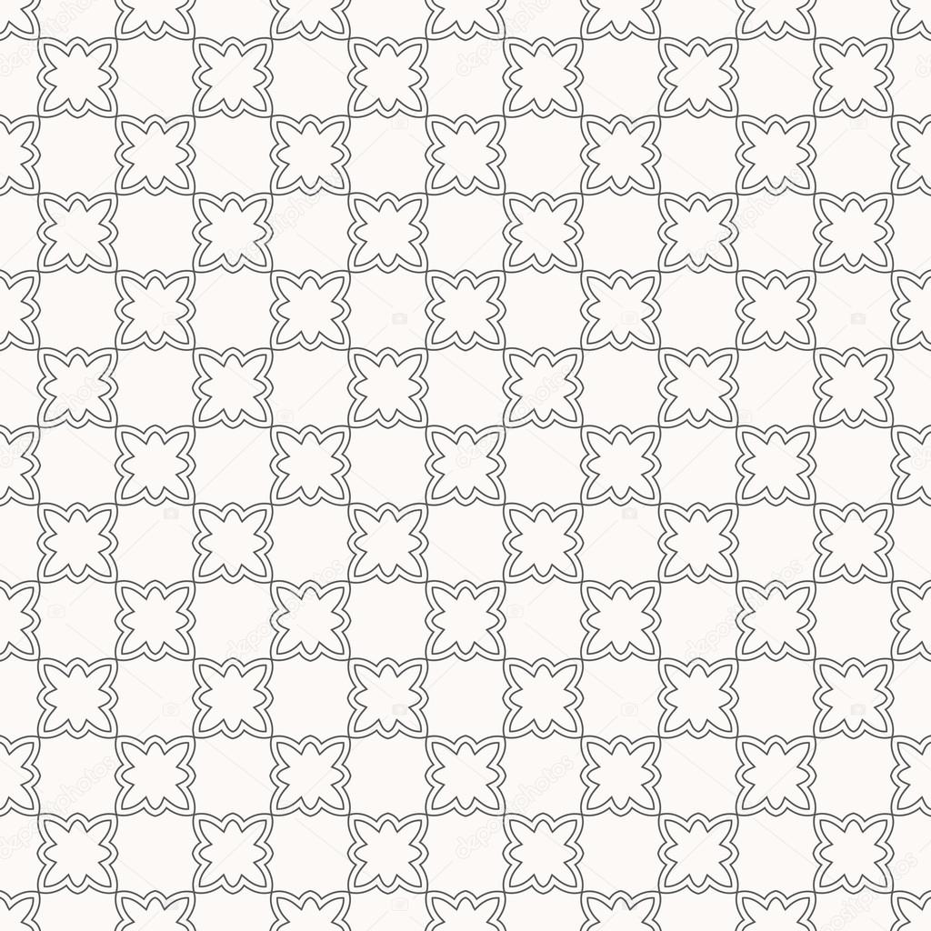 Modern geometric seamless pattern in arabian style. Can be used for backgrounds and page fill web design