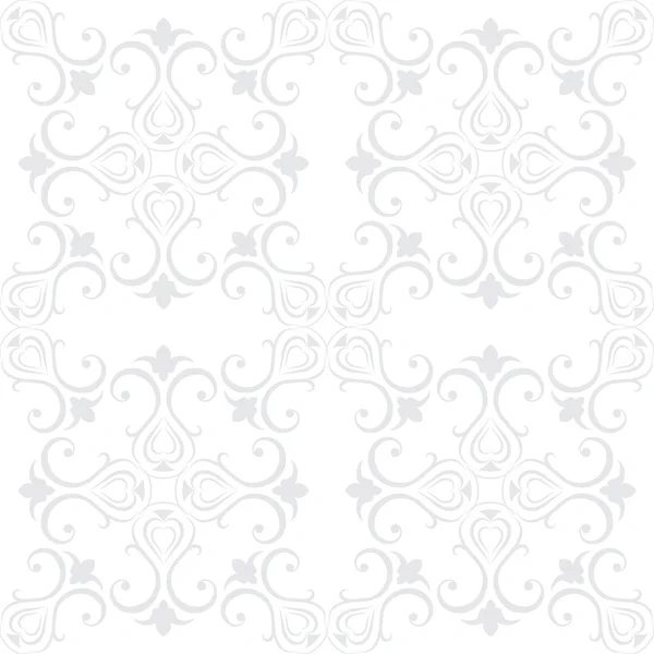 Floral pattern wallpapers in the style of Baroque . Can be used for backgrounds and page fill web design — Stock Vector