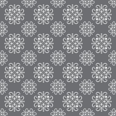 Çiçek desenli duvar kağıtları Barok tarzında. Arka planlar ve sayfa dolgu web tasarım için kullanılabilir