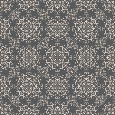 Çiçek desenli duvar kağıtları Barok tarzında. Arka planlar ve sayfa dolgu web tasarım için kullanılabilir