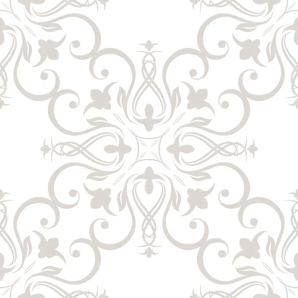 Seamless wallpapers in the style of Baroque . Can be used for backgrounds and page fill web design. Vector illustration — Stock Vector