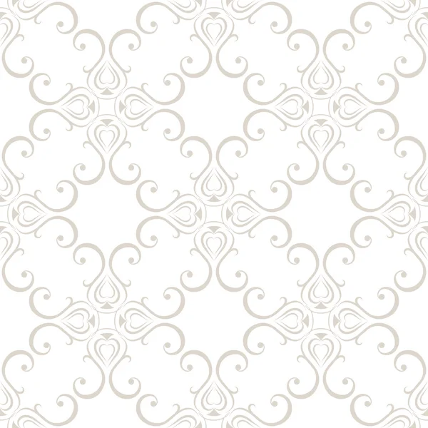 Seamless wallpapers in the style of Baroque . Can be used for backgrounds and page fill web design. Vector illustration — Stock Vector