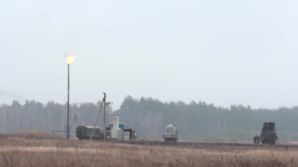 Torche au gaz naturel — Video