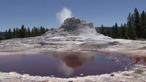 Geyser... — Vídeo de Stock